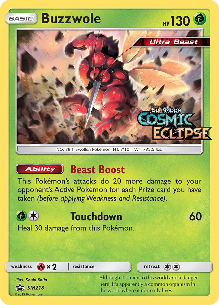 Buzzwole (SM218) [Sun & Moon: Black Star Promos] - Card Brawlers | Quebec | Canada | Yu-Gi-Oh!