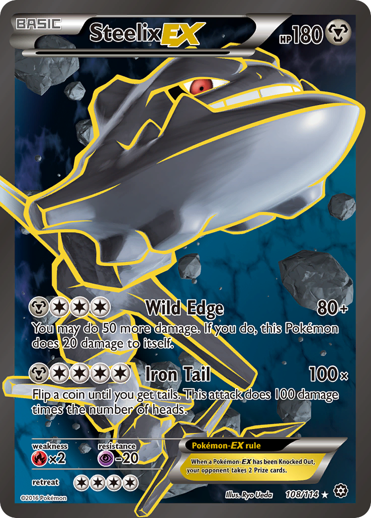 Steelix EX (108/114) [XY: Steam Siege] - Card Brawlers | Quebec | Canada | Yu-Gi-Oh!