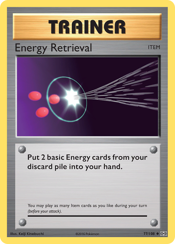 Energy Retrieval (77/108) [XY: Evolutions] - Card Brawlers | Quebec | Canada | Yu-Gi-Oh!