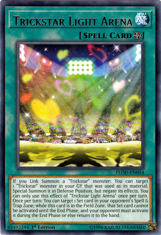 Trickstar Light Arena [FLOD-EN054] Rare - Yu-Gi-Oh! - Card Brawlers | Quebec | Canada |