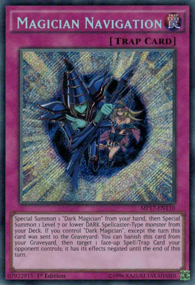 Magician Navigation [MP17-EN110] Secret Rare - Card Brawlers | Quebec | Canada | Yu-Gi-Oh!