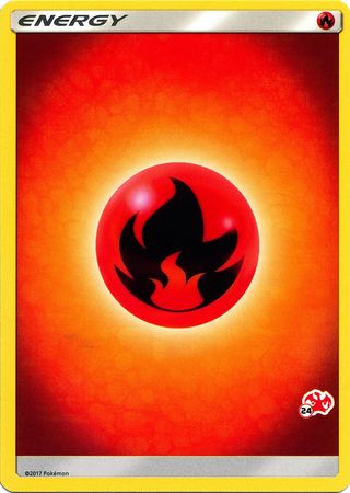 Fire Energy (Charizard Stamp #24) [Battle Academy 2020] - Card Brawlers | Quebec | Canada | Yu-Gi-Oh!
