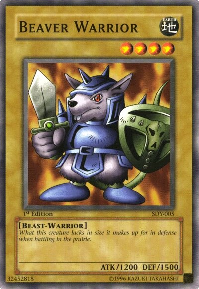 Beaver Warrior [SDY-005] Common - Card Brawlers | Quebec | Canada | Yu-Gi-Oh!