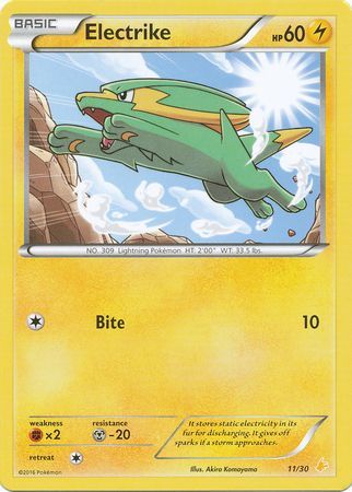 Electrike (11/30) [XY: Trainer Kit 3 - Pikachu Libre] - Card Brawlers | Quebec | Canada | Yu-Gi-Oh!