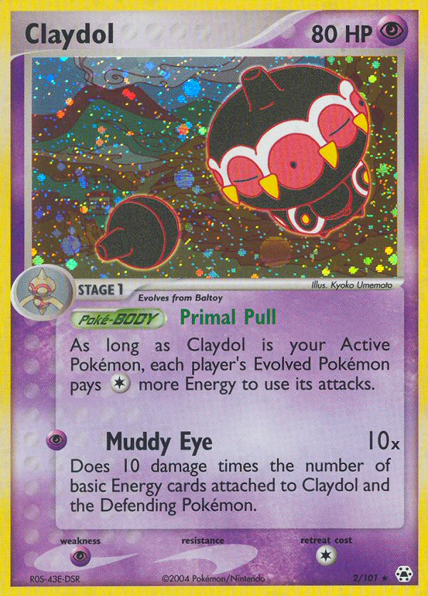 Claydol (2/101) [EX: Hidden Legends] - Card Brawlers | Quebec | Canada | Yu-Gi-Oh!