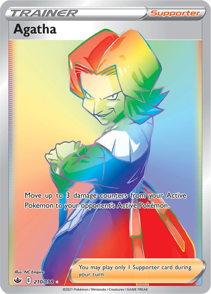 Agatha (210/198) [Sword & Shield: Chilling Reign] - Card Brawlers | Quebec | Canada | Yu-Gi-Oh!