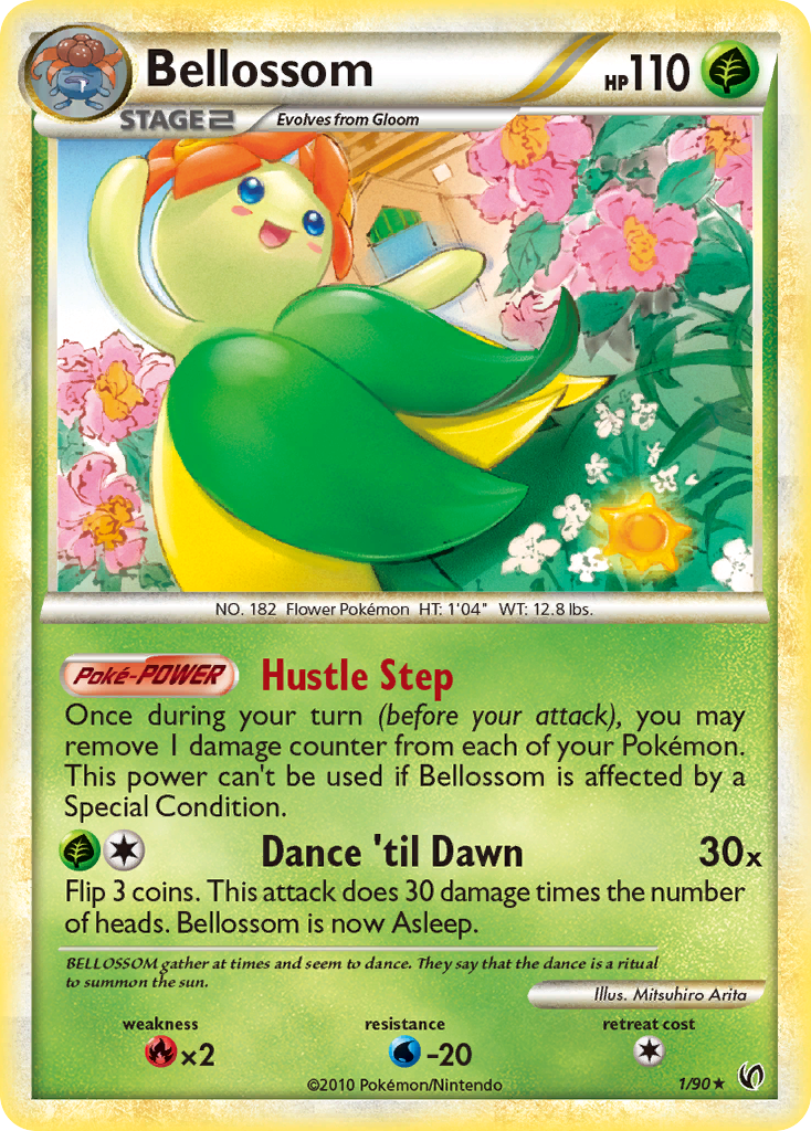Bellossom (1/90) [HeartGold & SoulSilver: Undaunted] - Card Brawlers | Quebec | Canada | Yu-Gi-Oh!