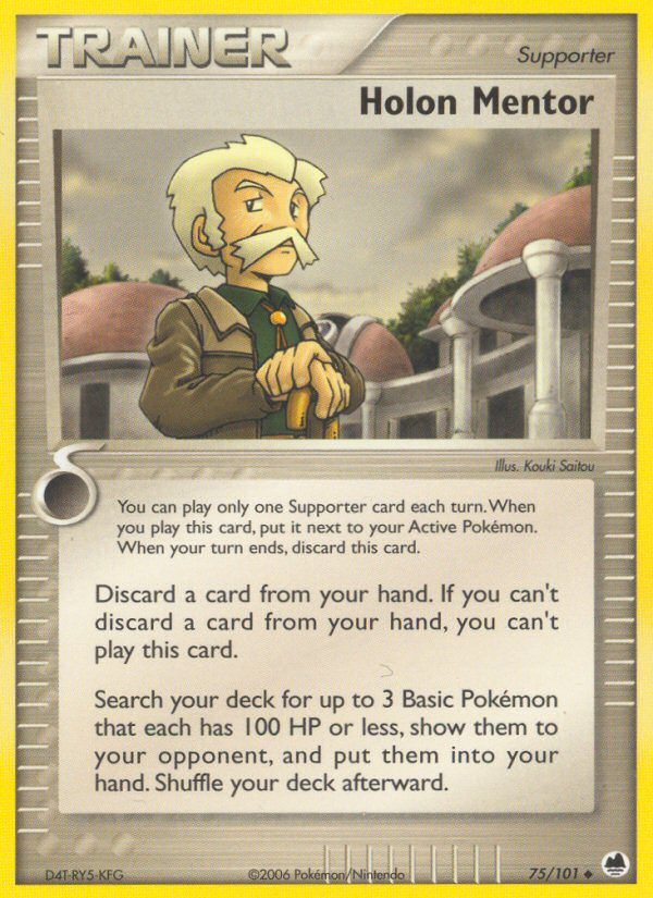Holon Mentor (75/101) [EX: Dragon Frontiers] - Card Brawlers | Quebec | Canada | Yu-Gi-Oh!