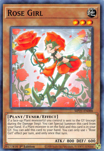 Rose Girl [MP21-EN088] Common - Card Brawlers | Quebec | Canada | Yu-Gi-Oh!