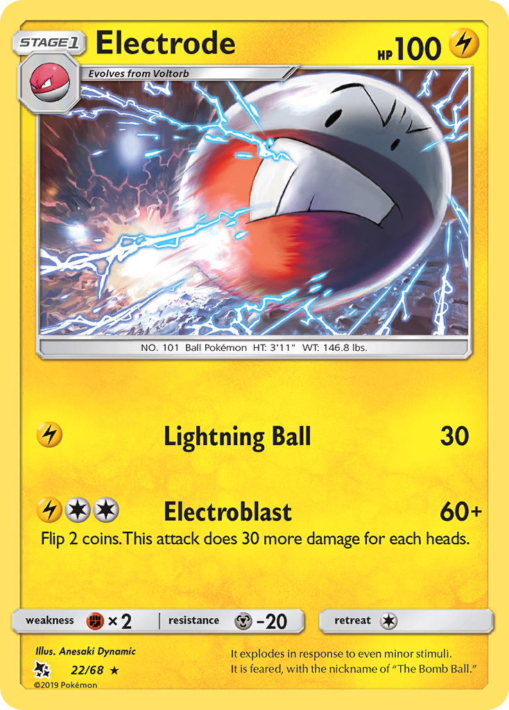 Electrode (22/68) [Sun & Moon: Hidden Fates] - Card Brawlers | Quebec | Canada | Yu-Gi-Oh!