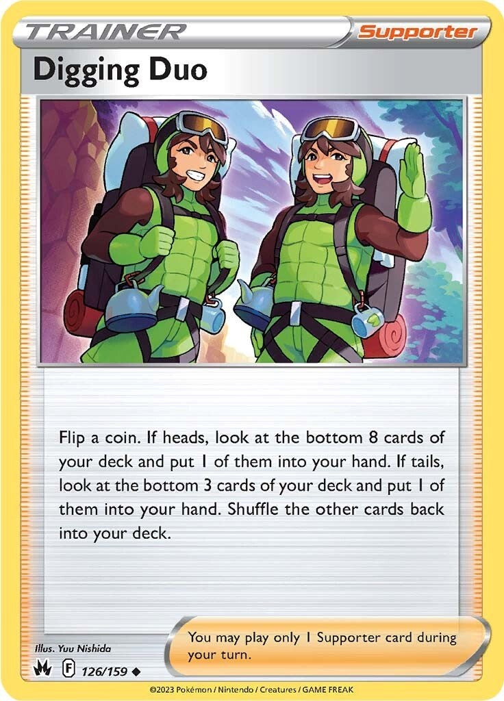 Digging Duo (126/159) [Sword & Shield: Crown Zenith] - Card Brawlers | Quebec | Canada | Yu-Gi-Oh!