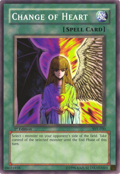 Change of Heart [SYE-030] Common - Card Brawlers | Quebec | Canada | Yu-Gi-Oh!