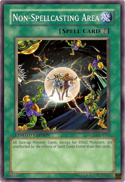 Non–Spellcasting Area [GLD1-EN035] Common - Card Brawlers | Quebec | Canada | Yu-Gi-Oh!