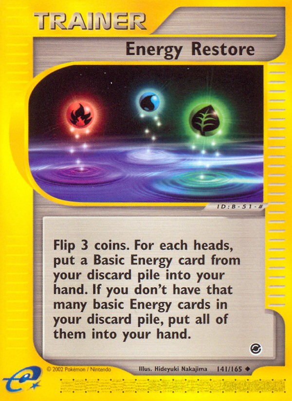 Energy Restore (141/165) [Expedition: Base Set] - Card Brawlers | Quebec | Canada | Yu-Gi-Oh!