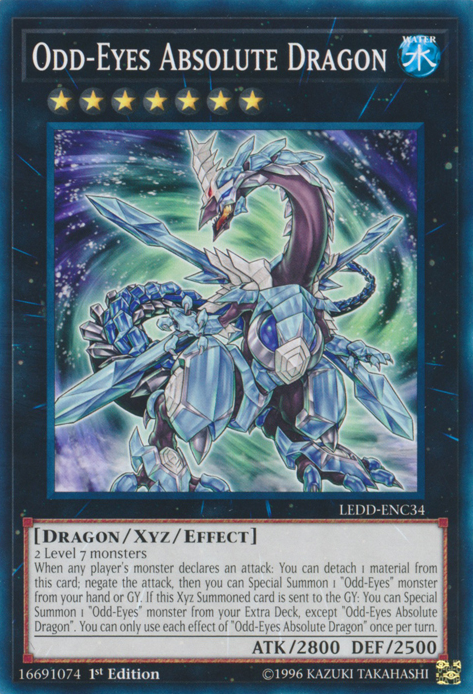 Odd-Eyes Absolute Dragon [LEDD-ENC34] Common - Card Brawlers | Quebec | Canada | Yu-Gi-Oh!