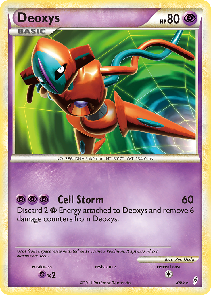 Deoxys (2/95) [HeartGold & SoulSilver: Call of Legends] - Card Brawlers | Quebec | Canada | Yu-Gi-Oh!