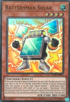 Batteryman Solar [OP10-EN005] Super Rare - Card Brawlers | Quebec | Canada | Yu-Gi-Oh!
