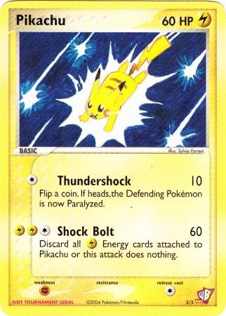 Pikachu (5/5) [Kids WB Promos] - Card Brawlers | Quebec | Canada | Yu-Gi-Oh!
