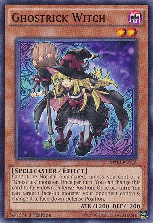 Ghostrick Witch [MP14-EN140] Common - Card Brawlers | Quebec | Canada | Yu-Gi-Oh!