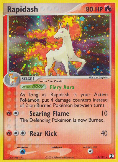 Rapidash (13/112) [EX: FireRed & LeafGreen] - Card Brawlers | Quebec | Canada | Yu-Gi-Oh!