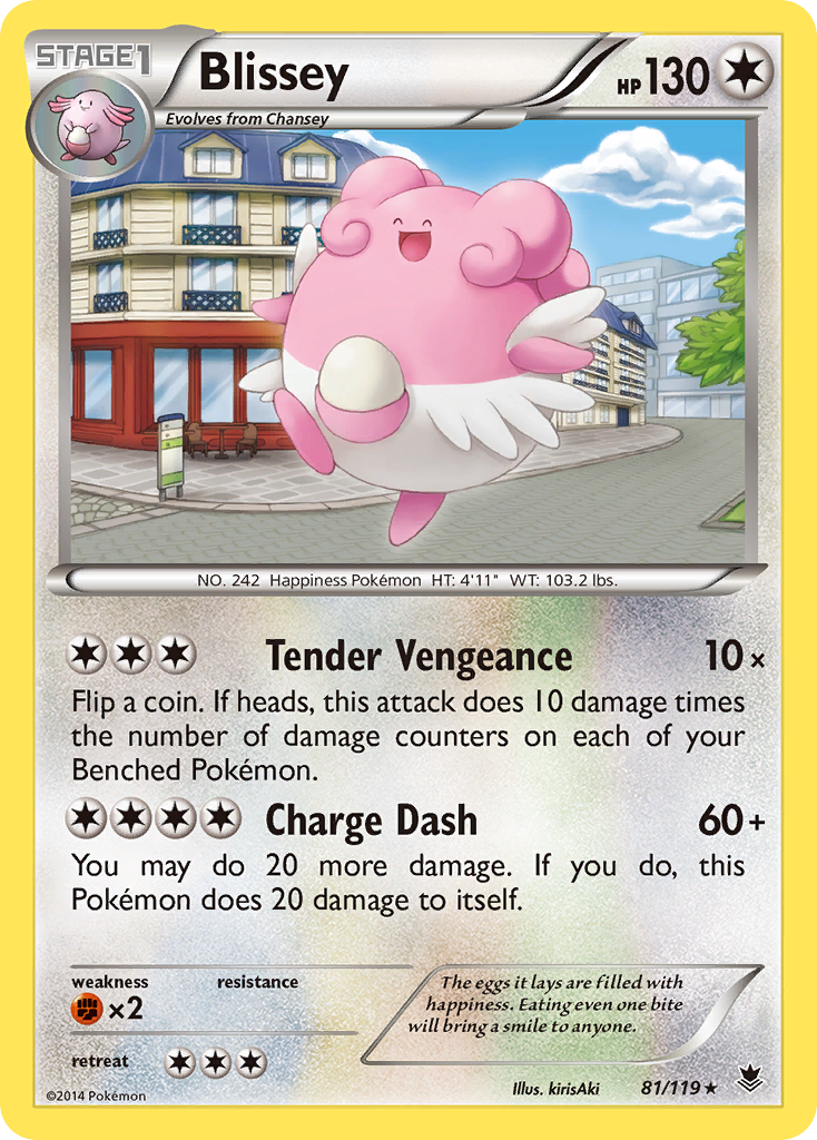 Blissey (81/119) [XY: Phantom Forces] - Card Brawlers | Quebec | Canada | Yu-Gi-Oh!