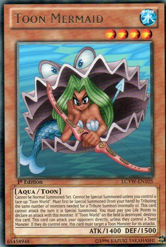 Toon Mermaid [LCYW-EN105] Rare - Card Brawlers | Quebec | Canada | Yu-Gi-Oh!