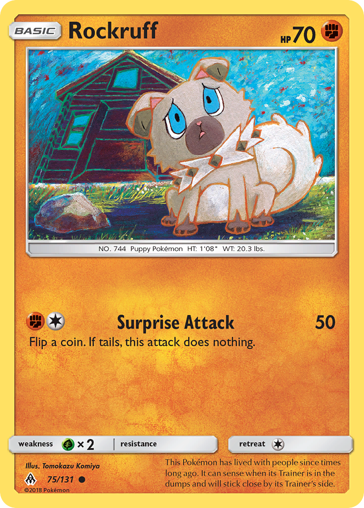 Rockruff (75/131) [Sun & Moon: Forbidden Light] - Card Brawlers | Quebec | Canada | Yu-Gi-Oh!