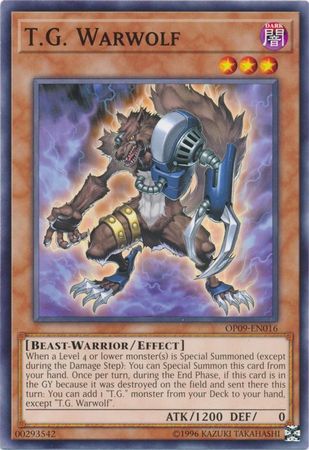 T.G. Warwolf [OP09-EN016] Common - Yu-Gi-Oh! - Card Brawlers | Quebec | Canada |