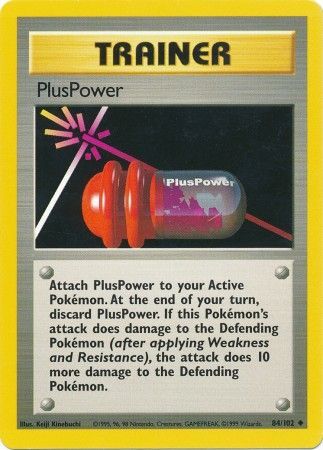 PlusPower (84/102) [Base Set Unlimited] - Card Brawlers | Quebec | Canada | Yu-Gi-Oh!