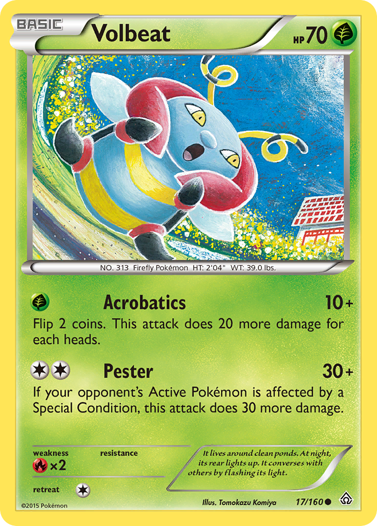 Volbeat (17/160) [XY: Primal Clash] - Card Brawlers | Quebec | Canada | Yu-Gi-Oh!
