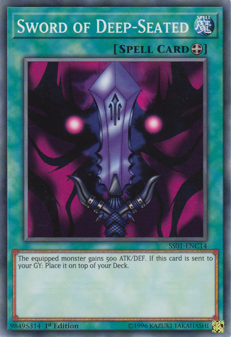 Sword of Deep-Seated [SS01-ENC14] Common - Yu-Gi-Oh! - Card Brawlers | Quebec | Canada |