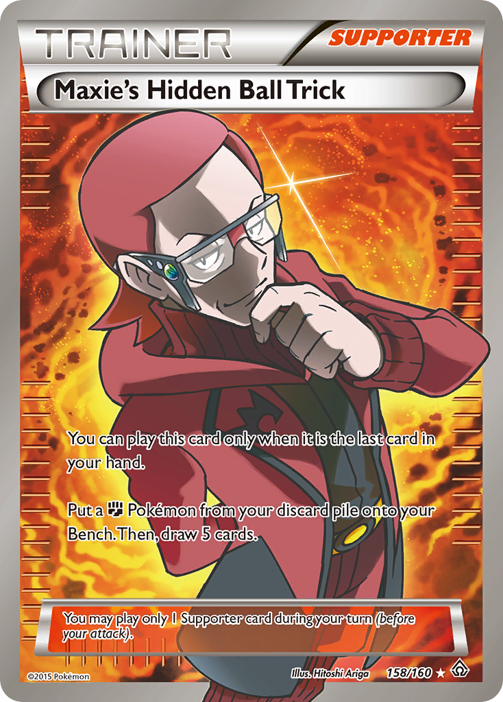 Maxie's Hidden Ball Trick (158/160) [XY: Primal Clash] - Card Brawlers | Quebec | Canada | Yu-Gi-Oh!