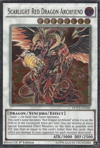 Scarlight Red Dragon Archfiend (UTR) [DOCS-EN046] Ultimate Rare - Card Brawlers | Quebec | Canada | Yu-Gi-Oh!