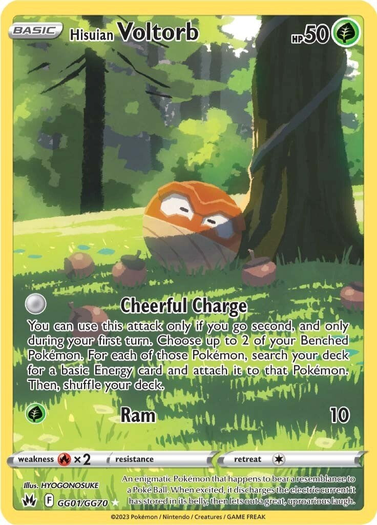 Hisuian Voltorb (GG01/GG70) [Sword & Shield: Crown Zenith] - Card Brawlers | Quebec | Canada | Yu-Gi-Oh!
