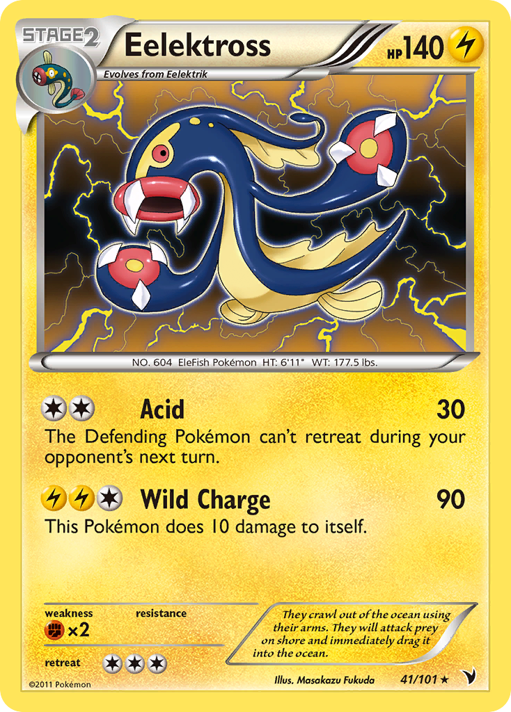 Eelektross (41/101) [Black & White: Noble Victories] - Card Brawlers | Quebec | Canada | Yu-Gi-Oh!