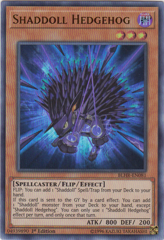 Shaddoll Hedgehog [BLHR-EN081] Ultra Rare - Card Brawlers | Quebec | Canada | Yu-Gi-Oh!