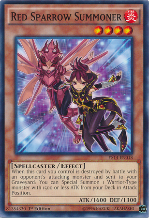 Red Sparrow Summoner [YS14-EN018] Common - Yu-Gi-Oh! - Card Brawlers | Quebec | Canada |