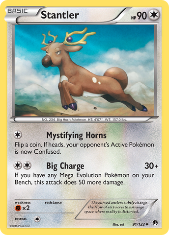 Stantler (91/122) [XY: BREAKpoint] - Card Brawlers | Quebec | Canada | Yu-Gi-Oh!