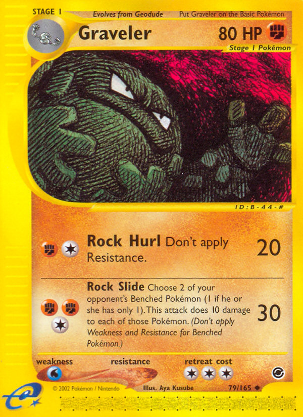 Graveler (79/165) [Expedition: Base Set] - Card Brawlers | Quebec | Canada | Yu-Gi-Oh!