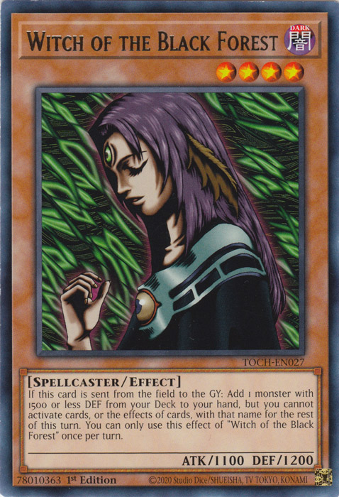 Witch of the Black Forest [TOCH-EN027] Rare - Card Brawlers | Quebec | Canada | Yu-Gi-Oh!