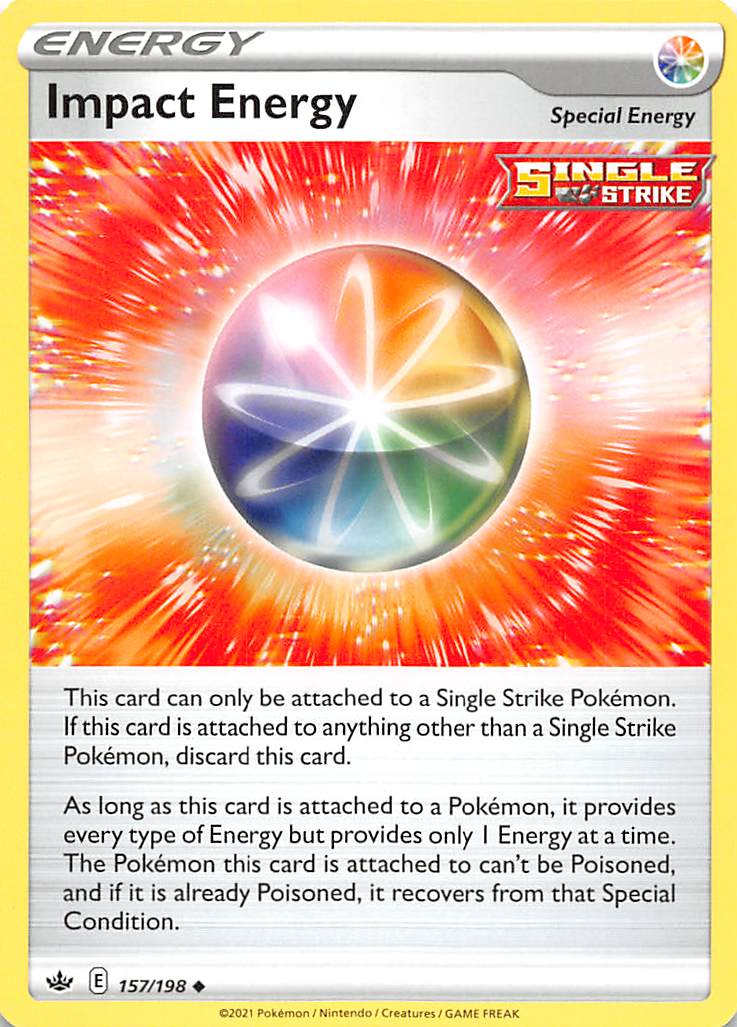 Impact Energy (157/198) [Sword & Shield: Chilling Reign] - Card Brawlers | Quebec | Canada | Yu-Gi-Oh!