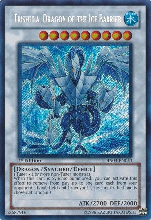 Trishula, Dragon of the Ice Barrier [HA04-EN060] Secret Rare - Card Brawlers | Quebec | Canada | Yu-Gi-Oh!