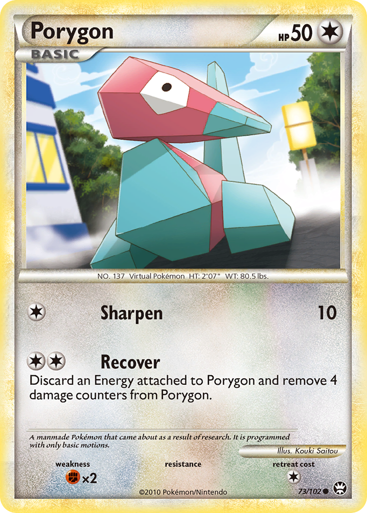 Porygon (73/102) [HeartGold & SoulSilver: Triumphant] - Card Brawlers | Quebec | Canada | Yu-Gi-Oh!