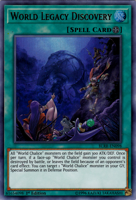 World Legacy Discovery [BLRR-EN098] Ultra Rare - Yu-Gi-Oh! - Card Brawlers | Quebec | Canada |