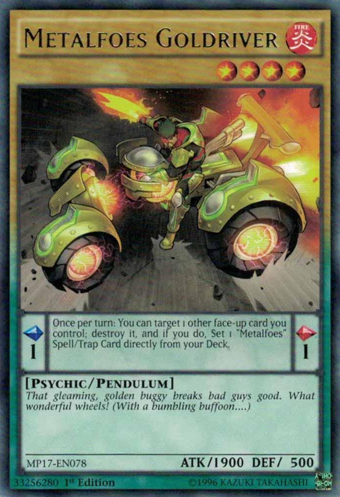 Metalfoes Goldriver [MP17-EN078] Rare - Yu-Gi-Oh! - Card Brawlers | Quebec | Canada |