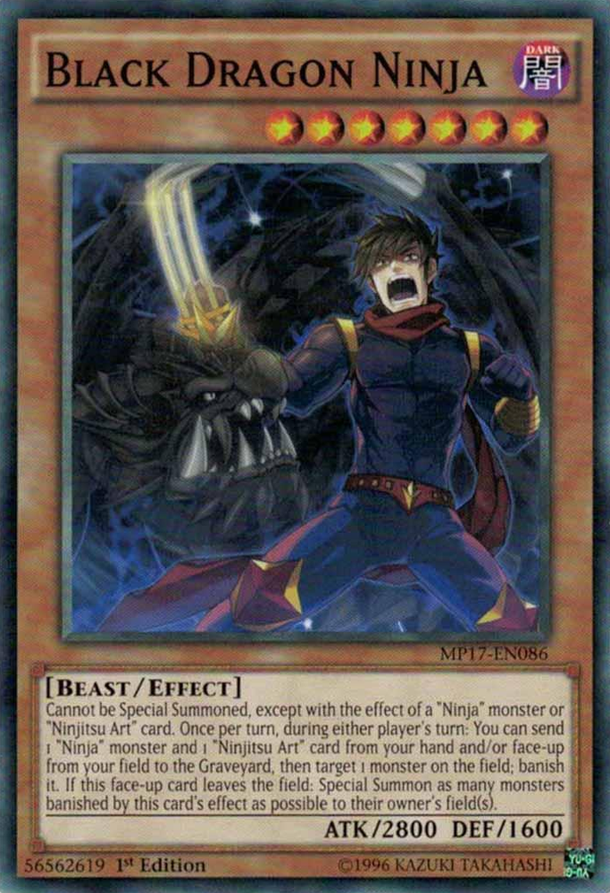 Black Dragon Ninja [MP17-EN086] Common - Yu-Gi-Oh! - Card Brawlers | Quebec | Canada |