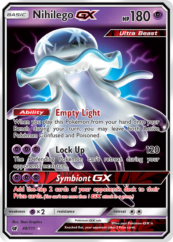 Nihilego GX (49/111) [Sun & Moon: Crimson Invasion] - Card Brawlers | Quebec | Canada | Yu-Gi-Oh!