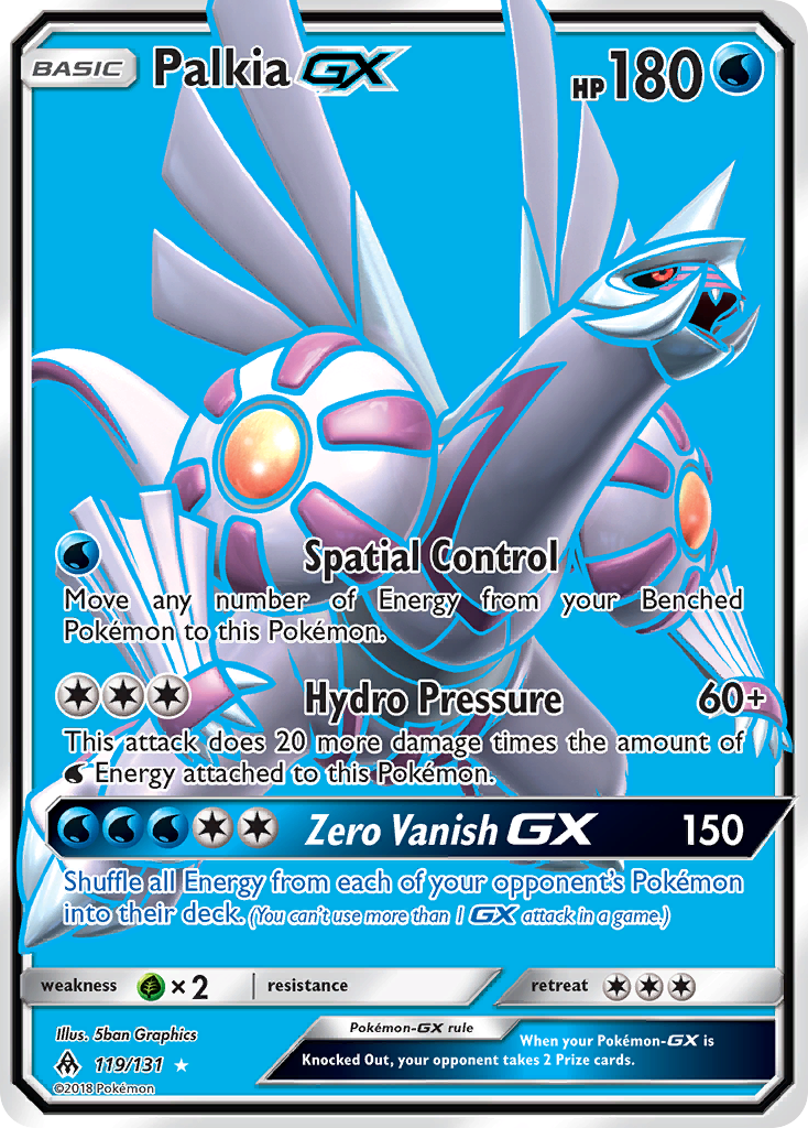 Palkia GX (119/131) [Sun & Moon: Forbidden Light] - Card Brawlers | Quebec | Canada | Yu-Gi-Oh!