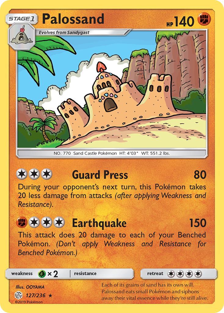Palossand (127/236) [Sun & Moon: Cosmic Eclipse] - Card Brawlers | Quebec | Canada | Yu-Gi-Oh!