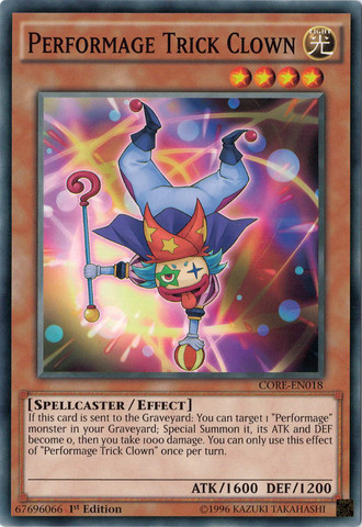 Performage Trick Clown [CORE-EN018] Common - Yu-Gi-Oh! - Card Brawlers | Quebec | Canada |